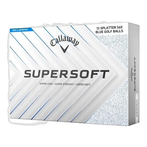 Supersoft Splatter Golfbälle