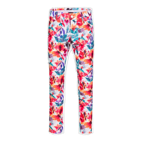 Mona WR Summer Flowers Hose Damen