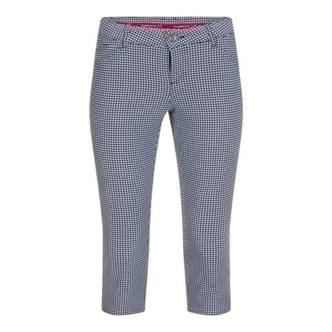 Mona-C Capri Print Golfhose Damen