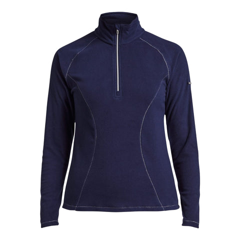 Thermal Half Zip Fleece Pullover Damen