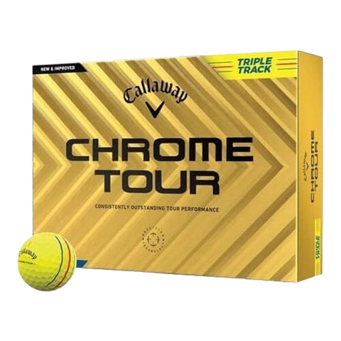 Chrome Soft Tour Triple Track (2024) Golfbälle