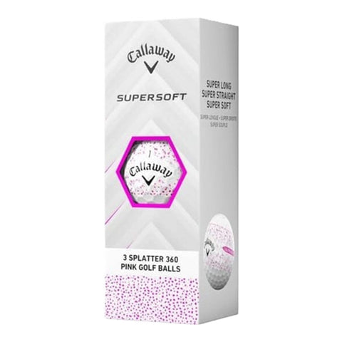 Supersoft Splatter Golfbälle