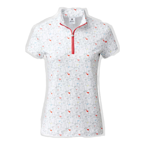 Marseille Cap Sleeve Golfpolo Damen