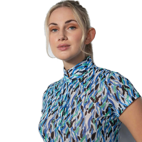 Digne Capsleeve Poloshirt Damen