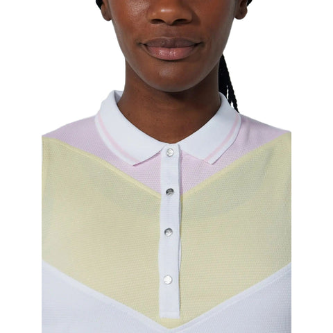 Match Sleeveless Golf Polo Damen