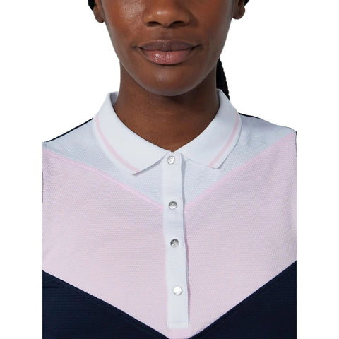Match Sleeveless Golf Polo Damen