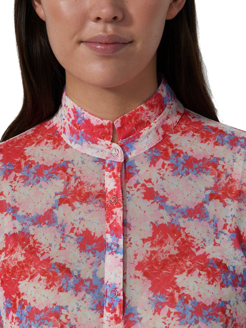 Breeze Mesh 3/4S Polo Damen