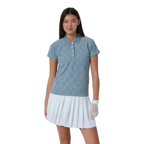 Terry Touch Polo Shirt Damen