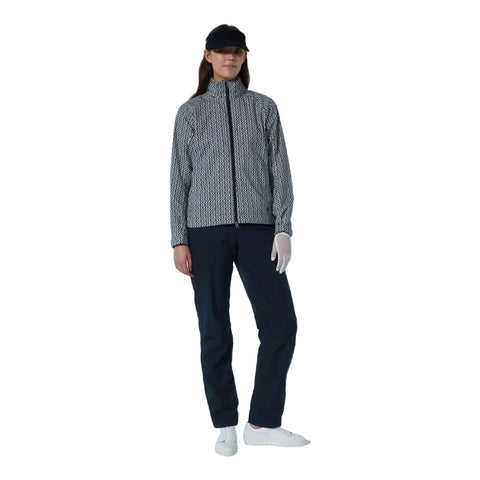 Flaine Print Regenjacke Damen