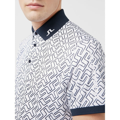 Tour Tech Print Polo Herren