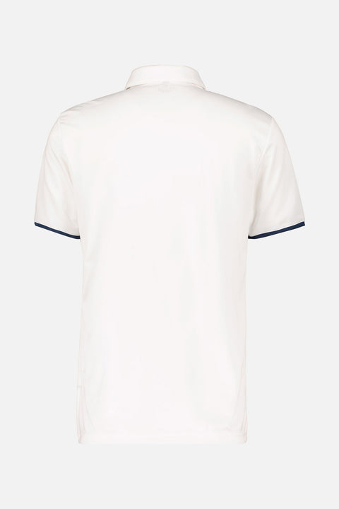 Core Left Chest SS Polo Weiß/Navy Herren