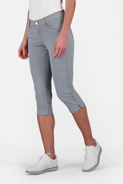 Monac WR Print Caprihose Damen