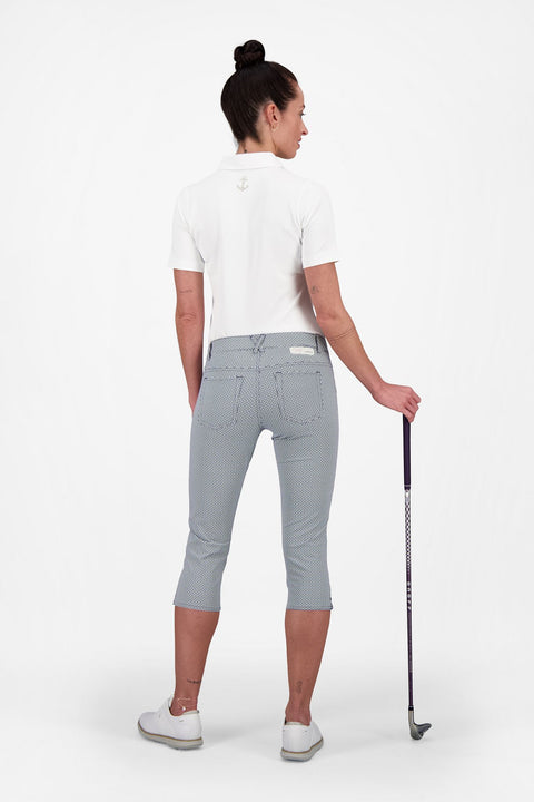 Monac WR Print Caprihose Damen