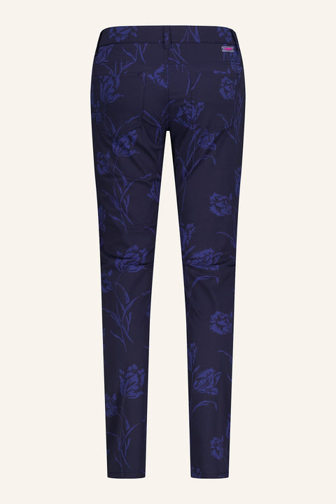 JANA Flower Jersey Golfhose Damen