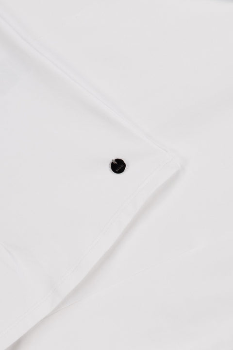 Cap Sleeve Button Down Polo Shirt Damen