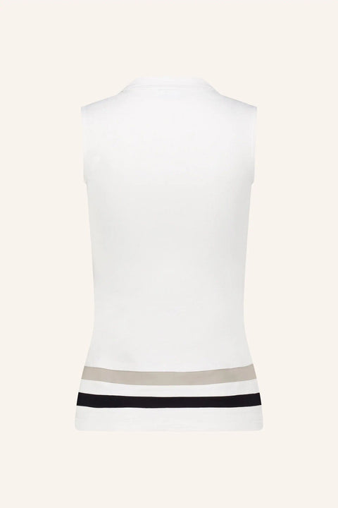 Sleeveless Polo Shirt Damen