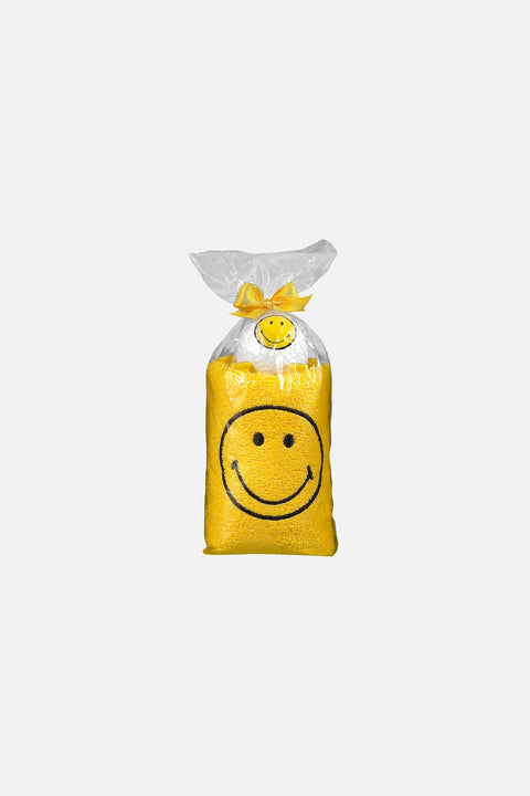 Caddytuch Rolle Smiley Gelb