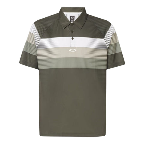 Color Block Graphic Polo Herren