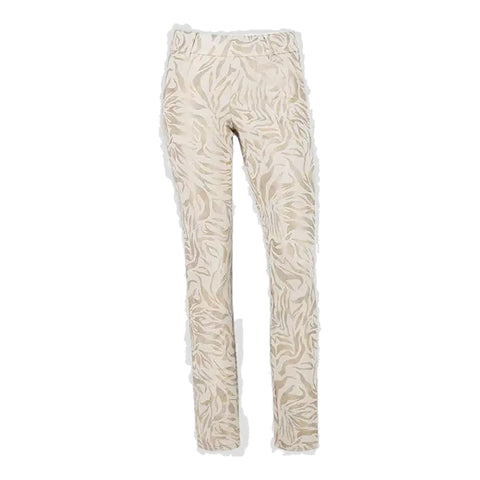 Lucy Golden Print Jersey Golfhose Damen