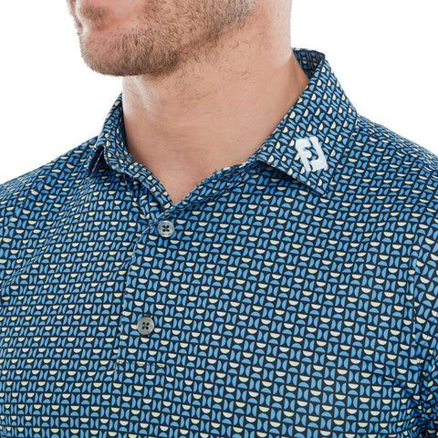 Half Moon Geo Polo Herren