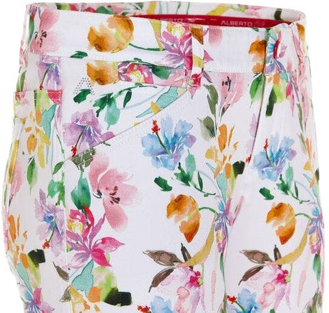 MONA-K WR Flowers Caprihose Damen