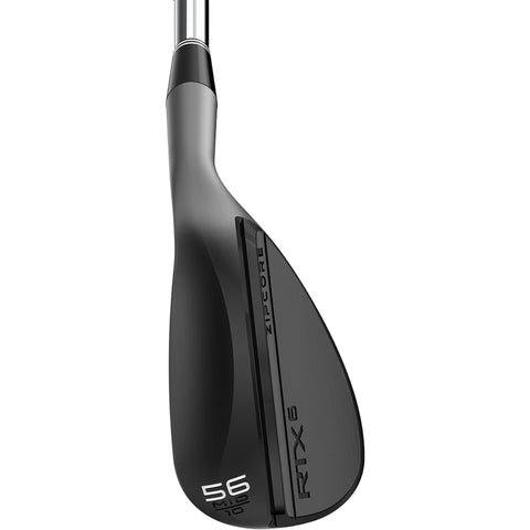 RTX6 Zipcore Black Satin Wedge Herren
