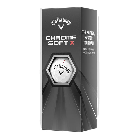 Chrome Soft X (2020) Golfbälle