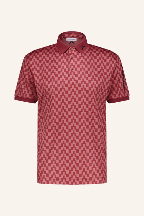 Tour Tech Print Golf Poloshirt Herren