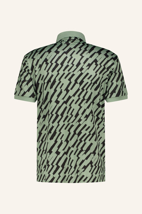 Tour Tech Print Golf Poloshirt Herren