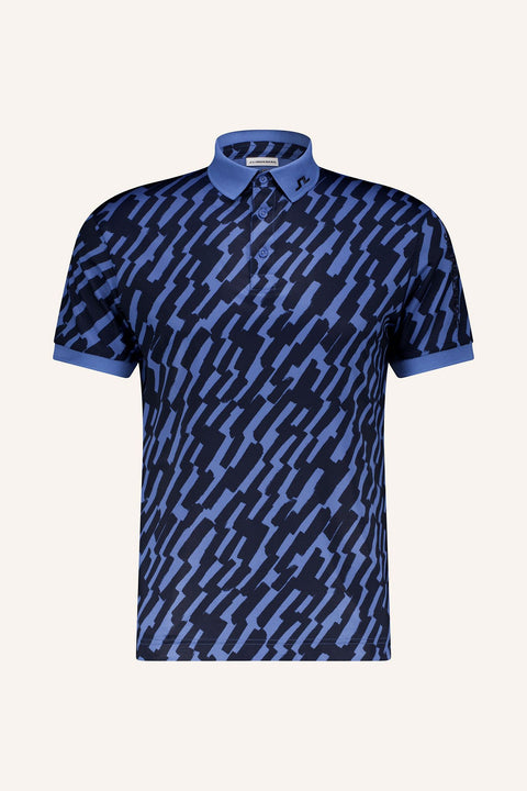 Tour Tech Print Golf Poloshirt Herren