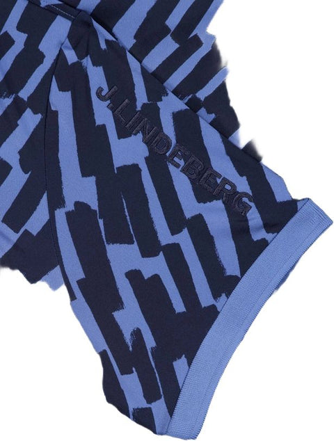 Tour Tech Print Golf Poloshirt Herren