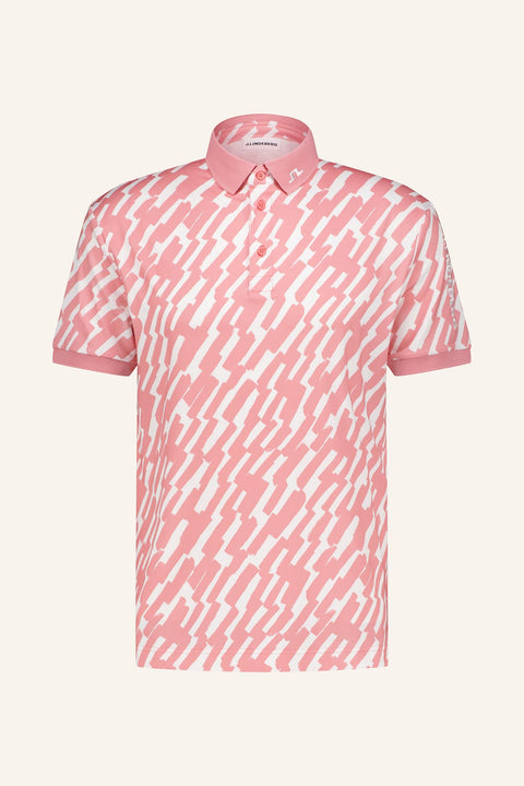 Tour Tech Print Golf Poloshirt Herren