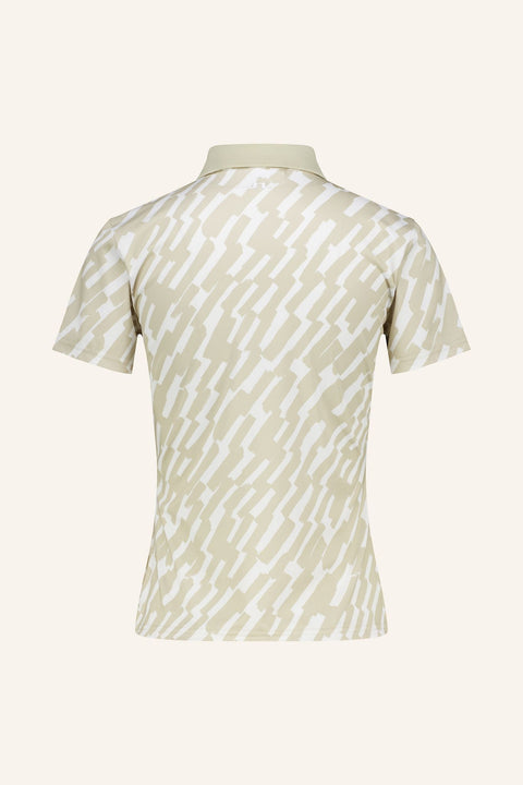 Tour Tech Print Poloshirt Damen