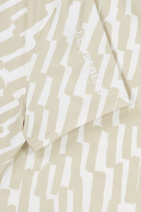 Tour Tech Print Poloshirt Damen