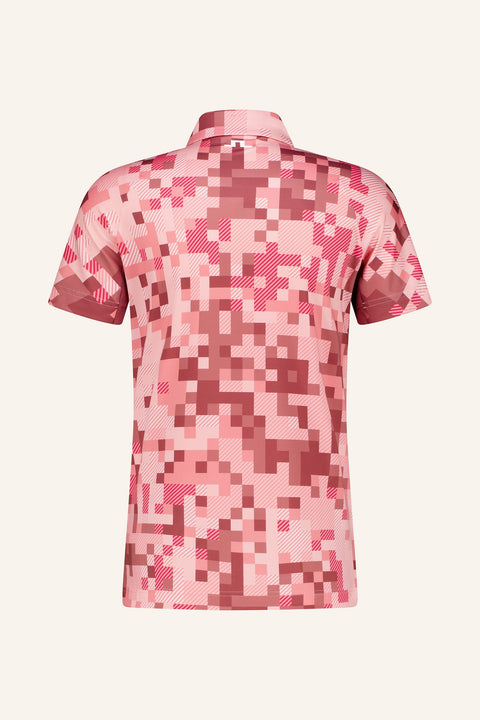 Dario Tour Print Poloshirt Herren