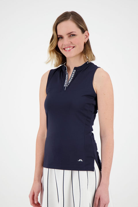 Shirt ärmellos W Leya JL Navy Damen