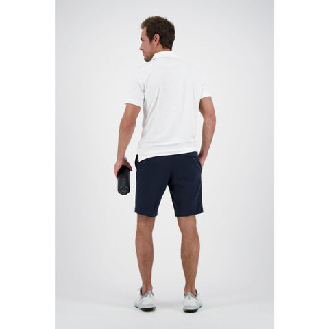M Tony Slim Fit SS Polo Print Neo Deboss White Herren
