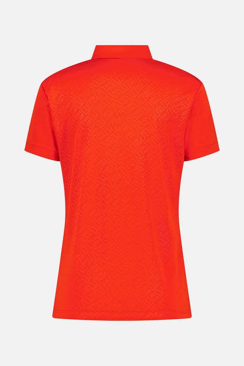 M Peat Regular Fit Polo Tangerine Tango Herren