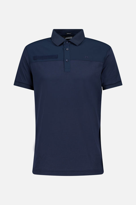 M Prince Regular Golf Polo JL Navy Herren
