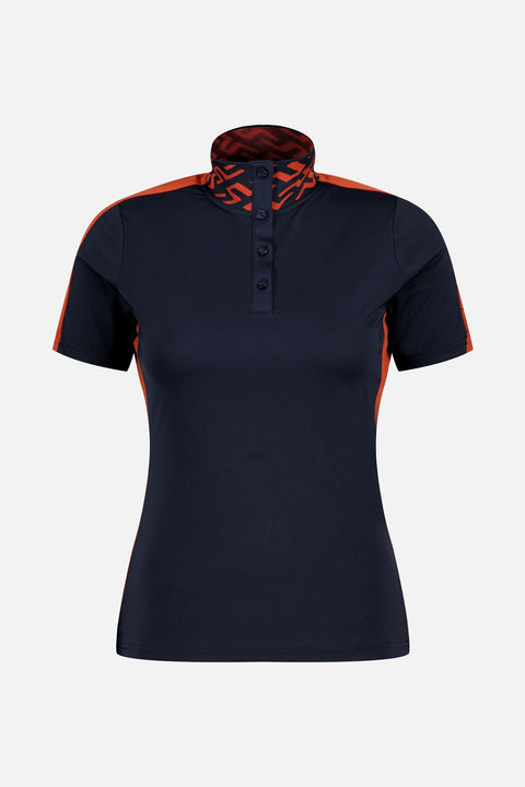 W Pip Golf Polo JL Navy Damen