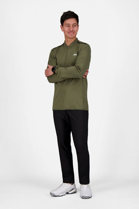 M Tech Bridge Golf Mid Layer Grape Leaf Herren