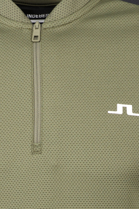 M Tech Bridge Golf Mid Layer Grape Leaf Herren