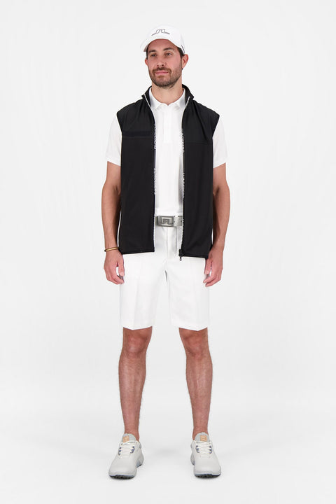 M Lee Golf Vest Mid Layer Black Herren