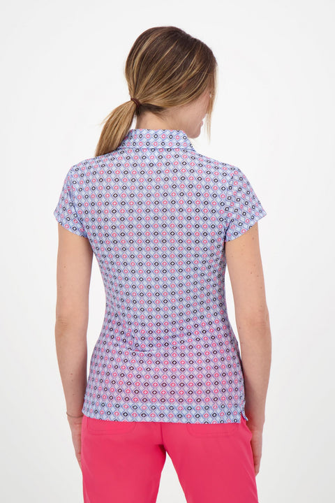 Sue Mesh Cap Poloshirt Damen