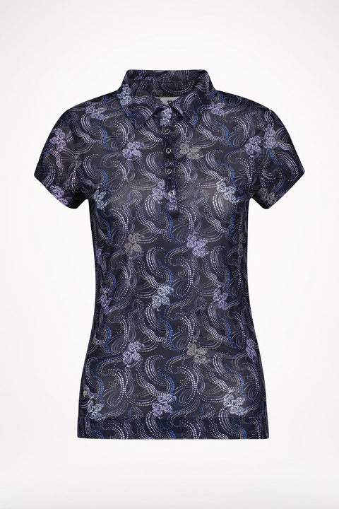 Luisa Mesh Poloshirt Damen