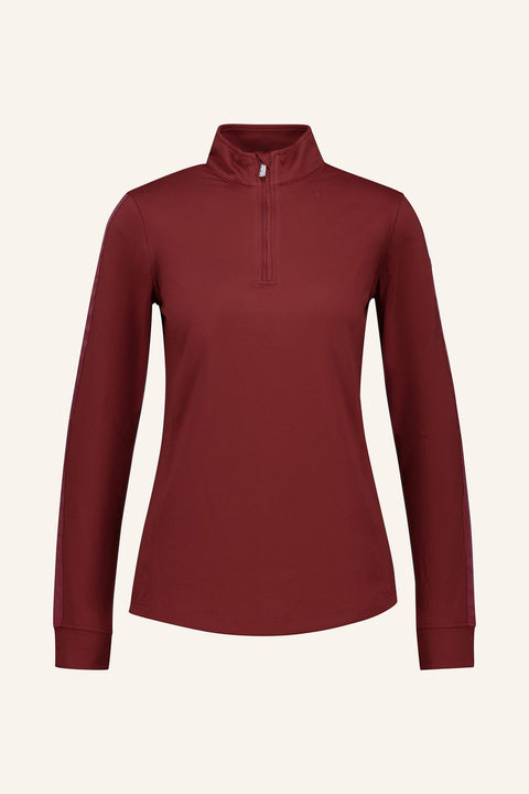 Anna Langarmshirt Stehkragen Damen
