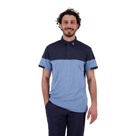 Player Block Poloshirt Herren