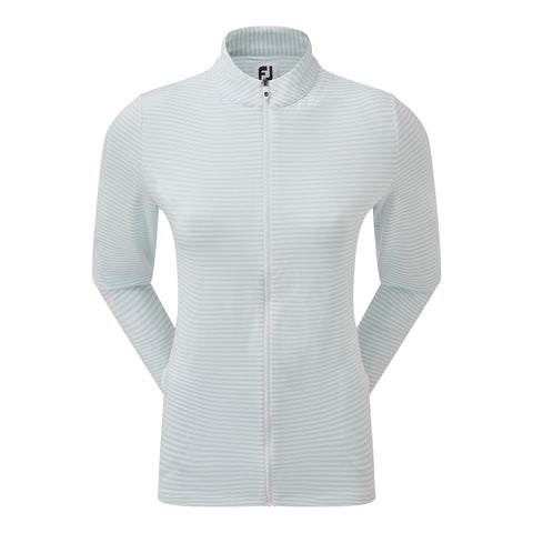 Jersey Stripe Midlayer Jacke Damen