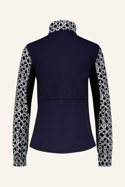 Print Stretch Jacke Damen