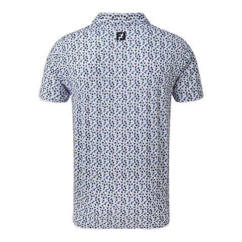 Lisle Flowerprint SS Polo Herren